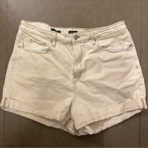 Wild Fable Cream Jean Shorts